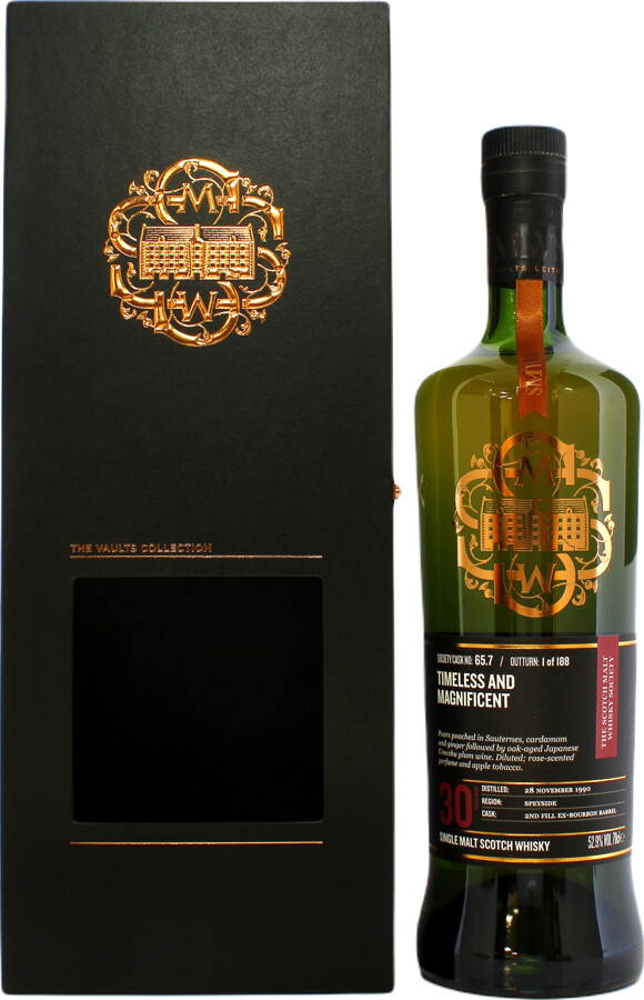 Imperial 1990 SMWS 65.7 2nd Fill Ex-Bourbon Barrel 52.9% 700ml