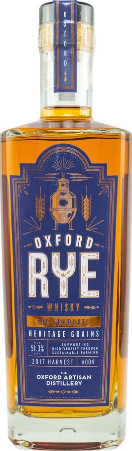 Oxford Rye Whisky 2017 The Graduate Batch 004 51.3% 700ml