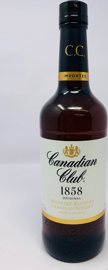 Canadian Club Original 1858 American Oak Barrels 40% 700ml