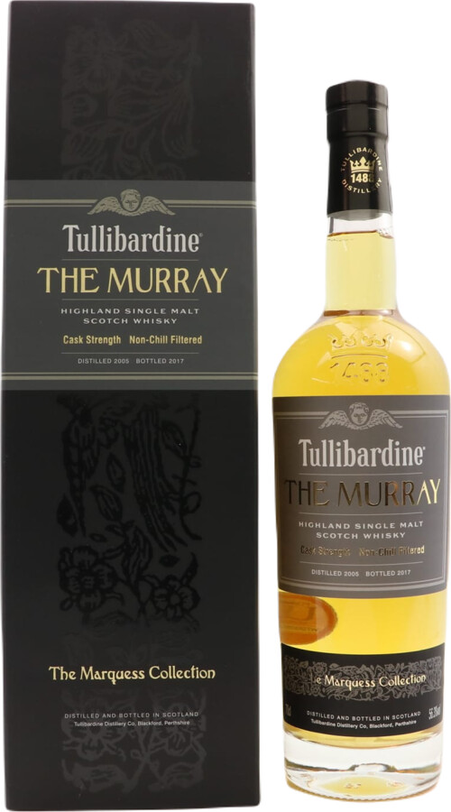 Tullibardine 2005 The Murray 1st Fill Bourbon Barrels 56.3% 700ml