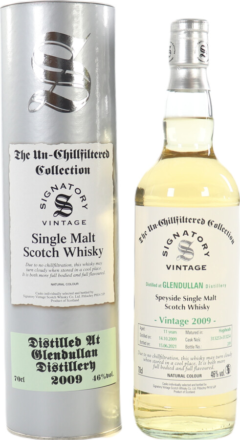 Glendullan 2009 SV 313253 + 313254 46% 700ml