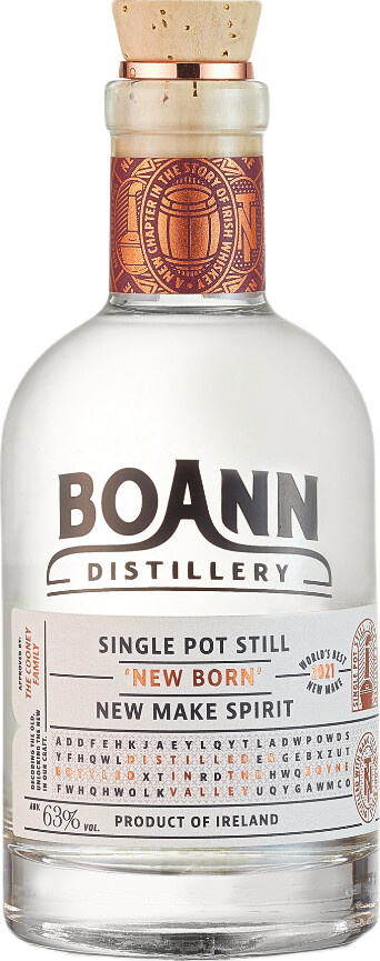 Boann Distillery Single Pot Still New Make Spirit 63% 200ml