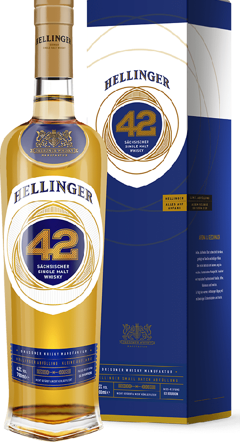 Hellinger 42 Ex-Bourbon 46% 700ml