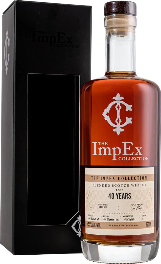 Blended Scotch Whisky 1980 ImpEx Sherry Butt #34 45.5% 750ml