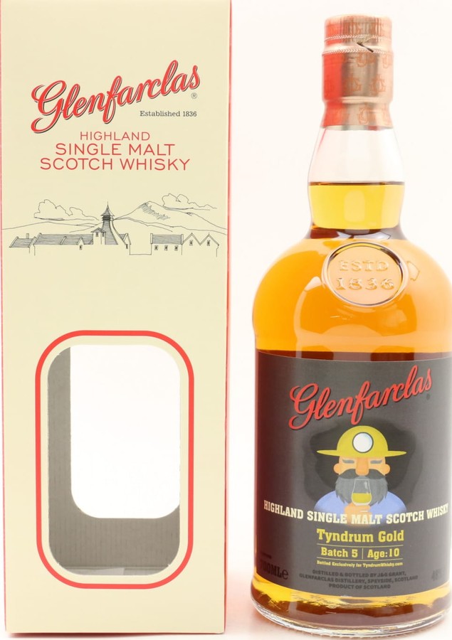 Glenfarclas 10yo Tyndrum Whisky Exclusive 48% 700ml