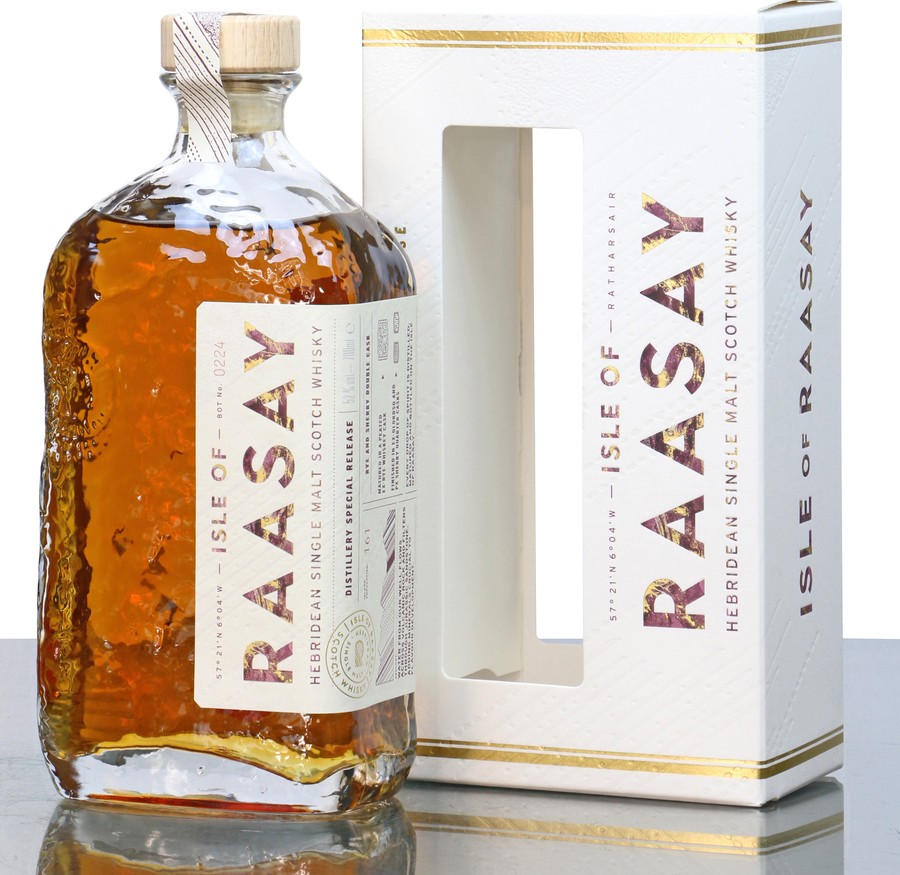 Raasay Limited Release Peated Ex-Rye Whiskey Cask 17/84 52% 700ml