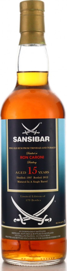 Sansibar 1997 Fine Old Rum 15yo 46% 700ml