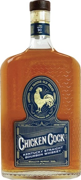 Chicken Cock Kentucky Straight Bourbon Whisky 45% 750ml