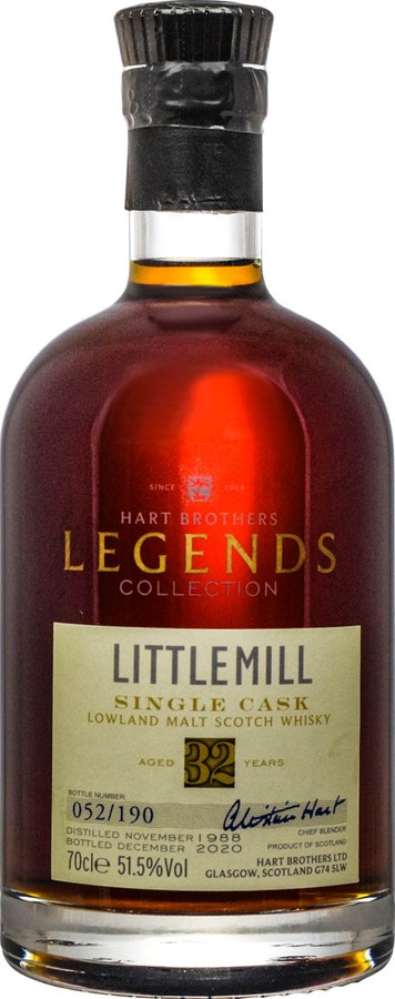 Littlemill 1988 HB Sherry oak 51.5% 700ml