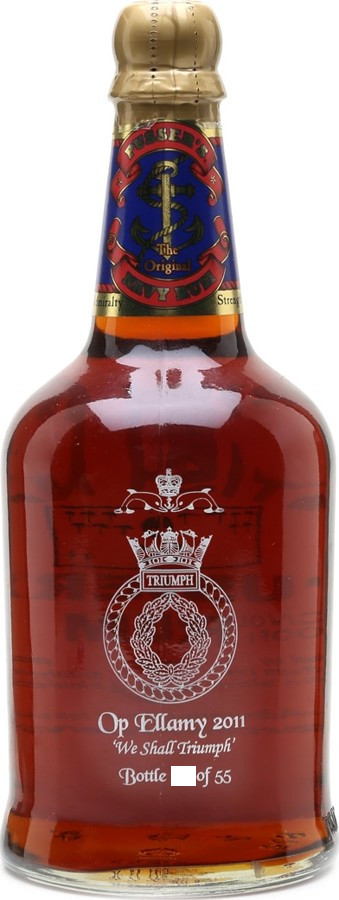 Pussers British Navy Rum Op Ellamy 2011 We Shall Triumph 54.5% 700ml