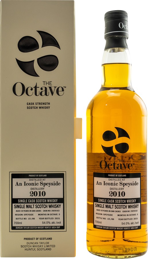 An Iconic Speyside Distillery 2010 DT Sherry Octave Finish #2929163 54% 700ml