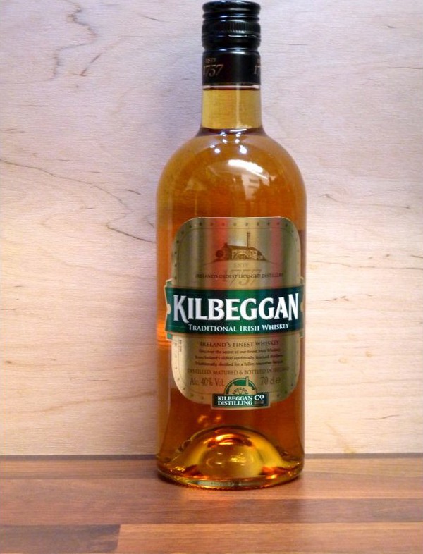 Kilbeggan Traditional Irish Whisky ex-Bourbon & ex-Sherry casks 40% 700ml