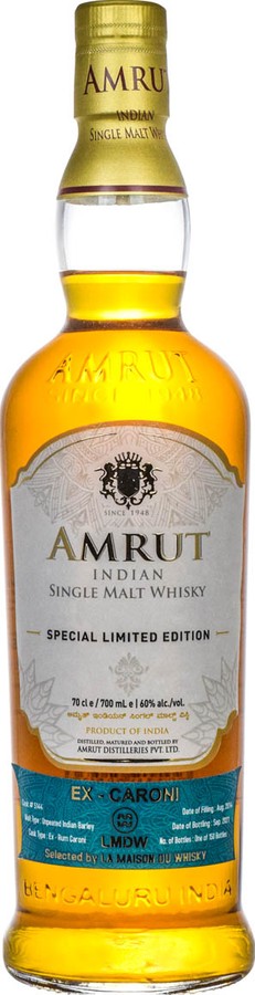 Amrut 2014 Caroni Rum LMDW 60% 700ml