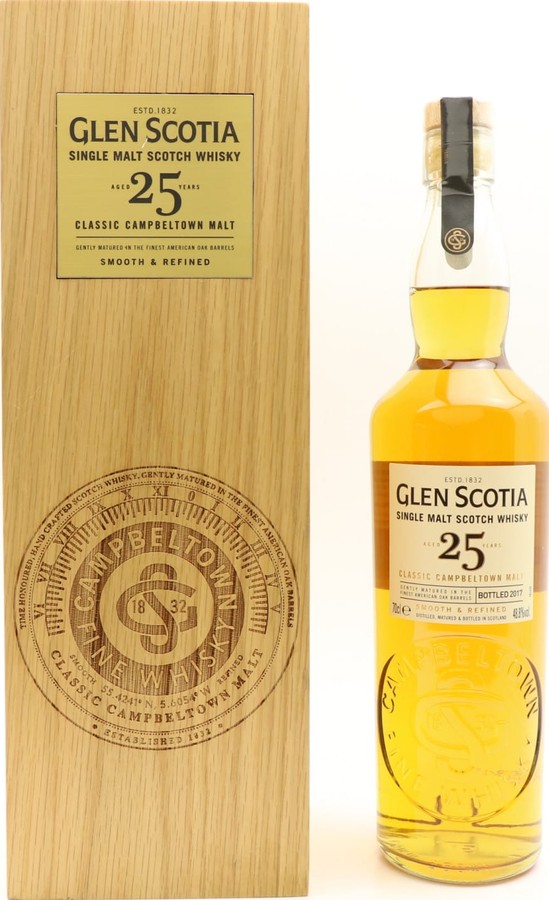 Glen Scotia 25yo American Oak Barrels 48.8% 700ml