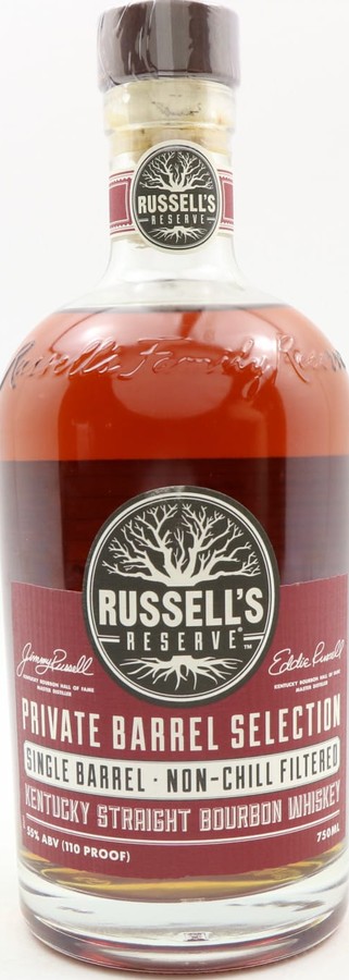 Russell's Reserve 2012 New charred American oak Rose City Liquor 55% 750ml
