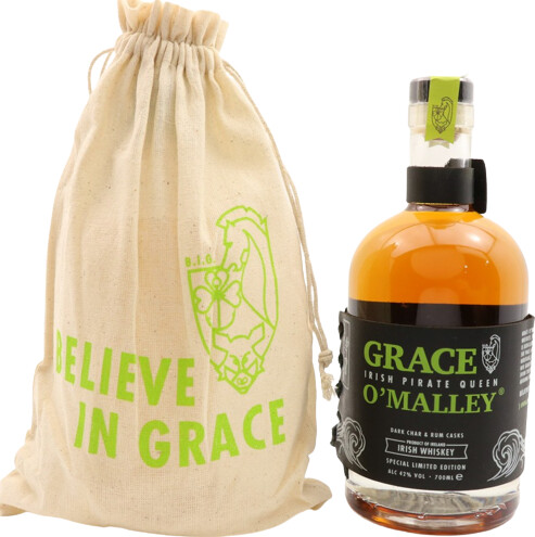 Grace O'Malley Dark Char & Rum Casks ITUT Batch 1 42% 700ml