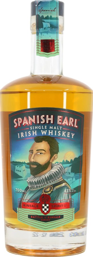 Spanish Earl Single Malt Irish Whisky KSC 43% 700ml