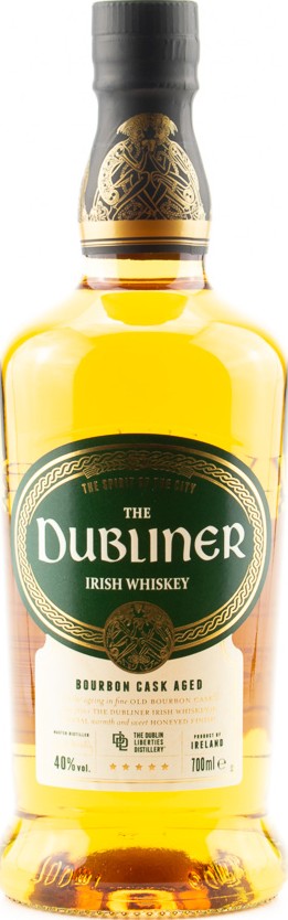 The Dubliner Irish Whisky bourbon casks 40% 700ml