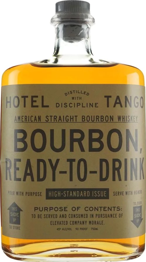 Hotel Tango Bourbon Ready-To-Drink 45% 750ml