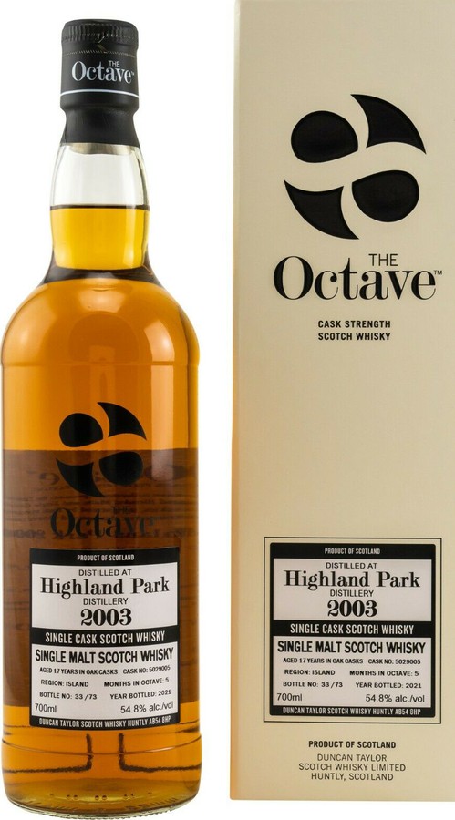 Highland Park 2003 DT Oak #5029005 54.8% 700ml