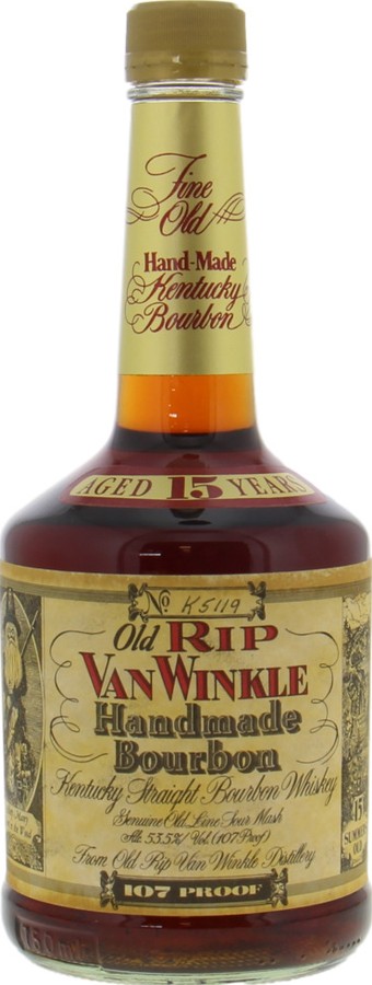 Old Rip Van Winkle Handmade Bourbon New American White Oak 53.5% 750ml