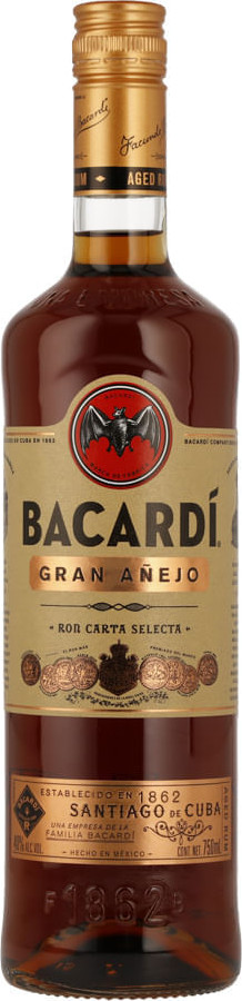 Bacardi Gran Anejo Carta Selecta 40% 750ml