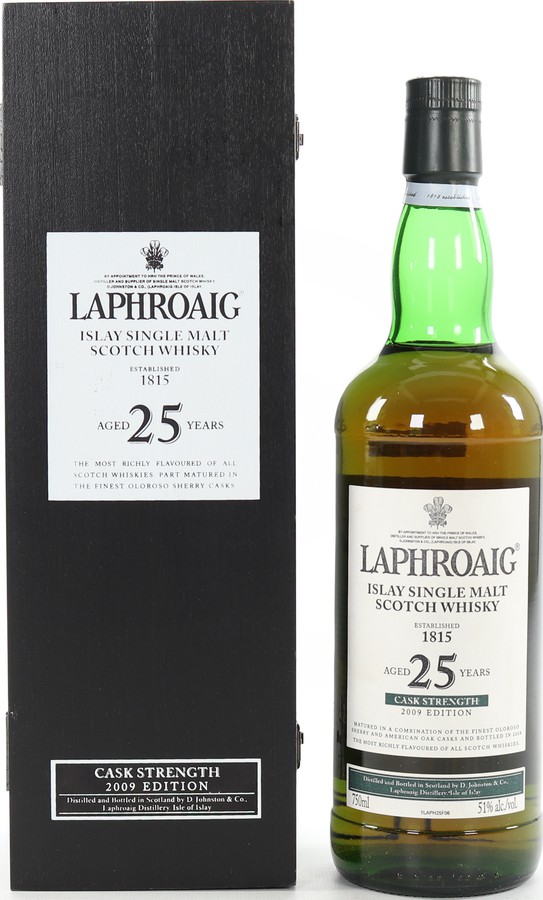 Laphroaig 25yo Oloroso Sherry & American Oak 51% 750ml