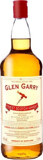 Glen Garry Finest Scotch Whisky 40% 1000ml