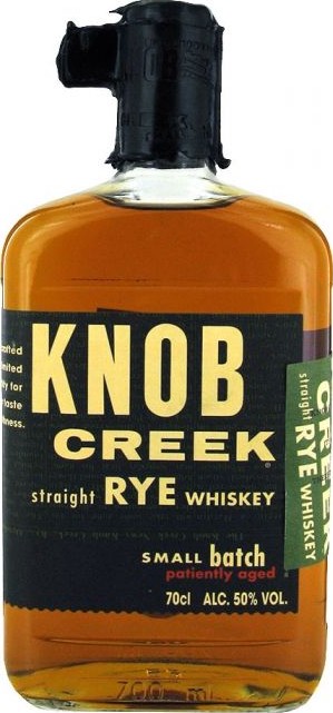 Knob Creek Straight Rye Whisky Oak Casks 50% 700ml