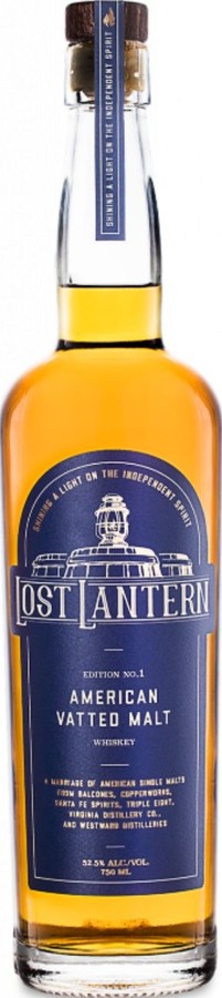 Lost Lantern American Vatted Malt LoLa 52.5% 750ml