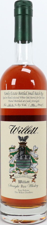 Willett 10yo White Oak Barrels 57.5% 750ml