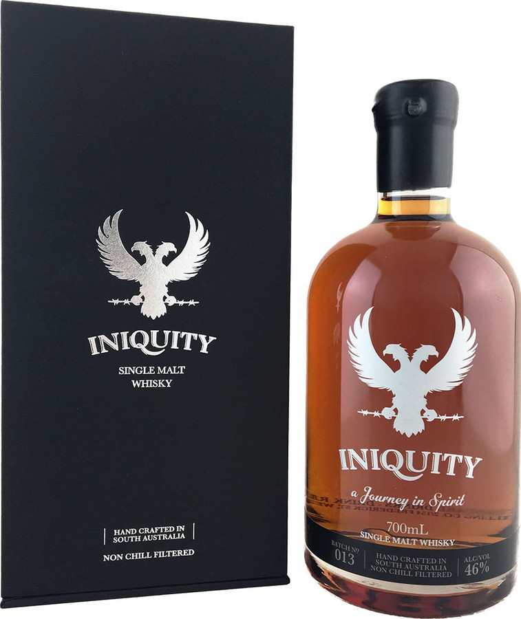 Iniquity Batch 013 Port-Sherry-Chardonnay 46% 700ml