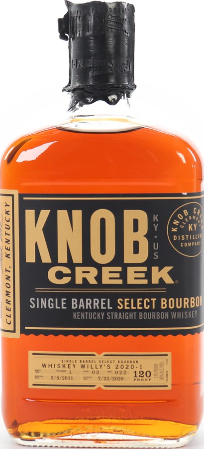 Knob Creek 2011 Mammoth Liquors Barrel Lucky 13 60% 750ml