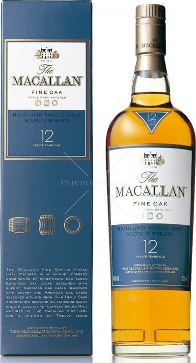 Macallan 12yo Triple Cask Matured 40% 700ml