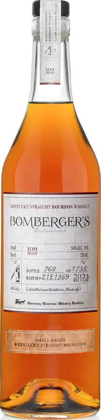 Bomberger's Declaration 54% 750ml