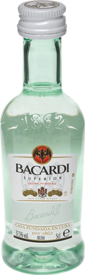 Bacardi Superior Miniature 37.5% 50ml