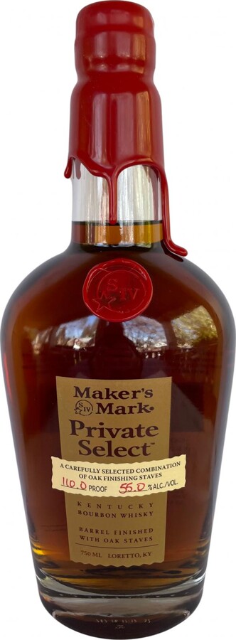 Maker's Mark Private Select 55% 750ml