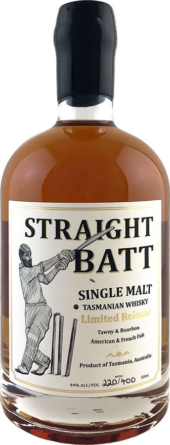 Tasmanian Single Malt Straight Batt 44% 500ml