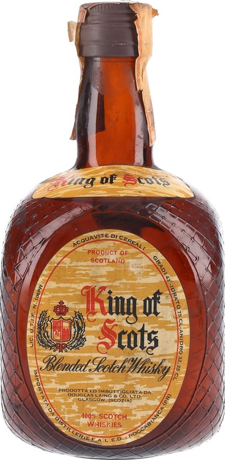 King of Scots Blended Scotch Whisky 43% 750ml