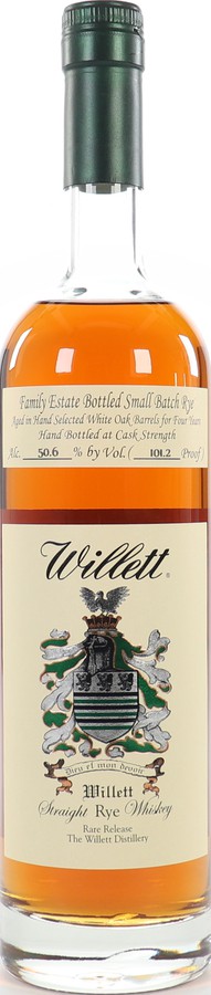 Willett 4yo White Oak Barrels 50.6% 750ml