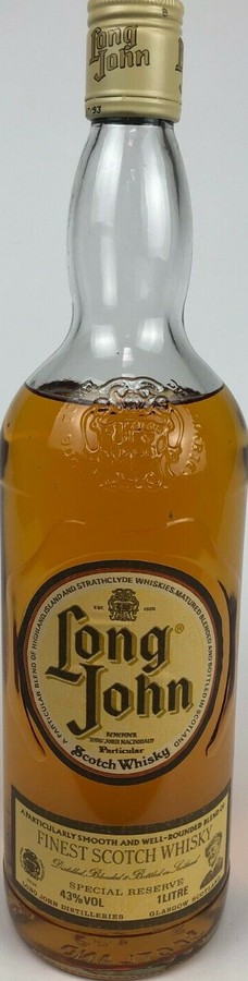 Long John Finest Scotch Whisky 43% 1000ml