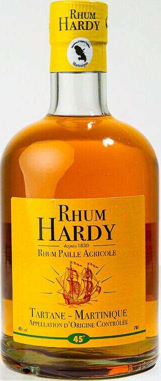Hardy Rhum Paille Agricole 45% 700ml