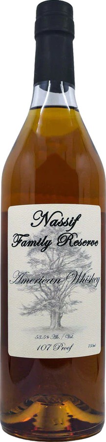 Nassif Family Reserve American Whisky 53.5% 700ml