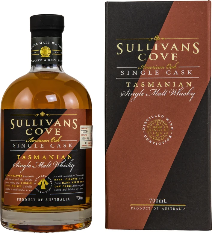 Sullivans Cove 2005 American Oak Ex-Bourbon TD0045 47.5% 700ml