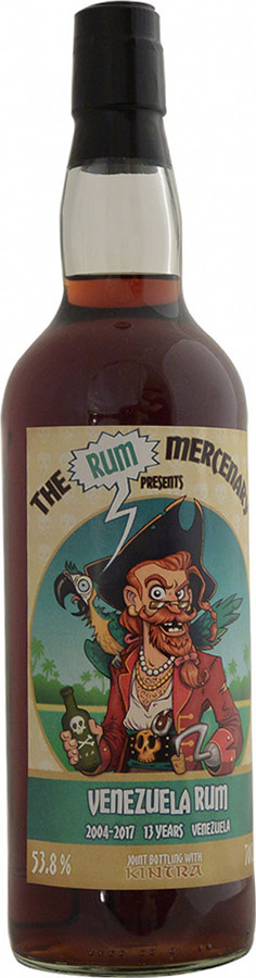 The Rum Mercenary 2004 Venezuela Rum 13yo 53.8% 700ml