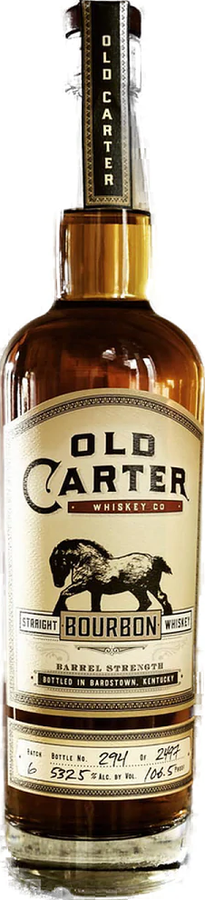 Old Carter Straight Bourbon Whisky Batch 6 53.25% 750ml