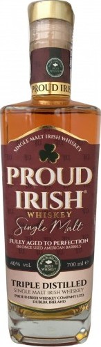 Proud Irish Whisky Single Malt Irish Whisky 40% 700ml