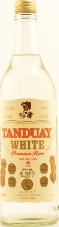 Tanduay White Premium Rum 40% 750ml