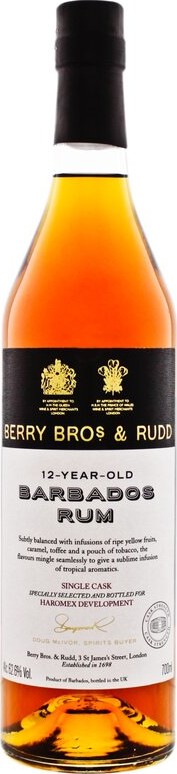 Berry Bros. & Rudd Barbados Rum 12yo 62.6% 700ml