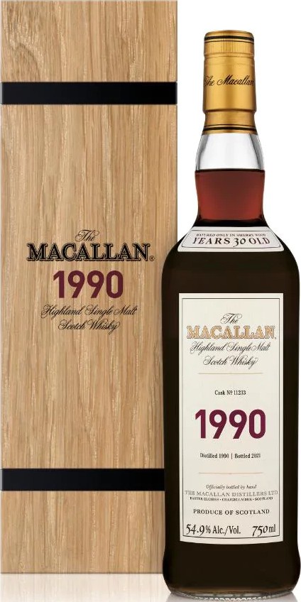 Macallan 1990 #11233 54.9% 750ml